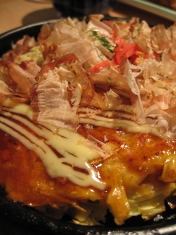 okonomiyaki porc kimchi