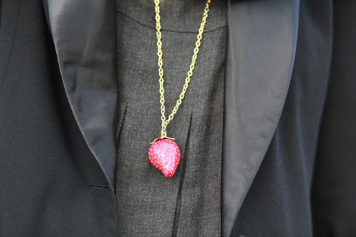 collier fraise