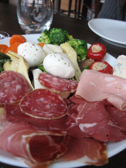 assiette antipastis