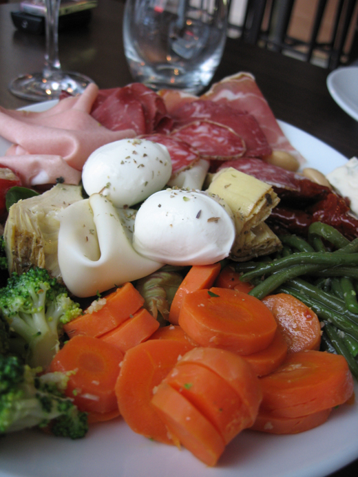 assiette antipastis