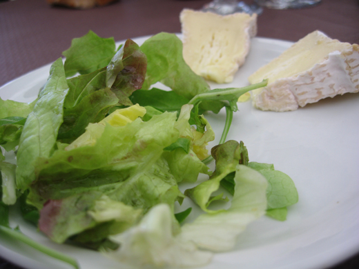 salade camembert