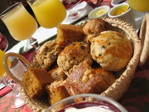 scones muffins