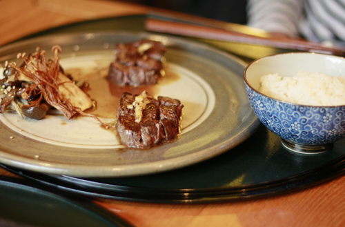 Boeuf teppan yaki