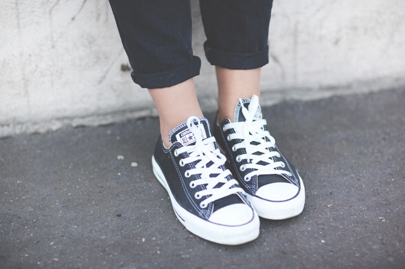 converse sans chaussettes