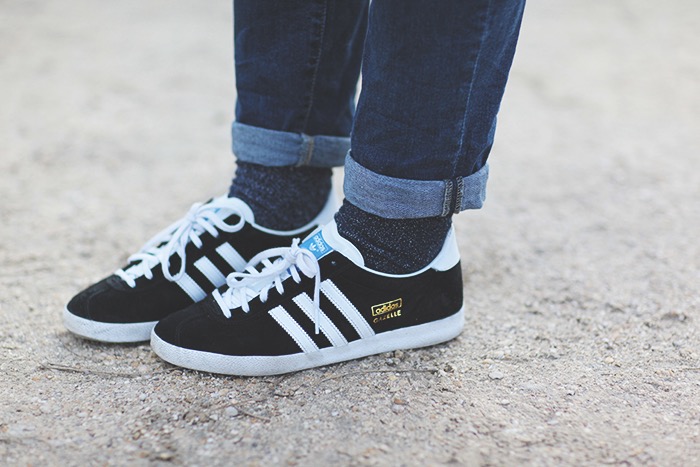 adidas gazelle homme porté