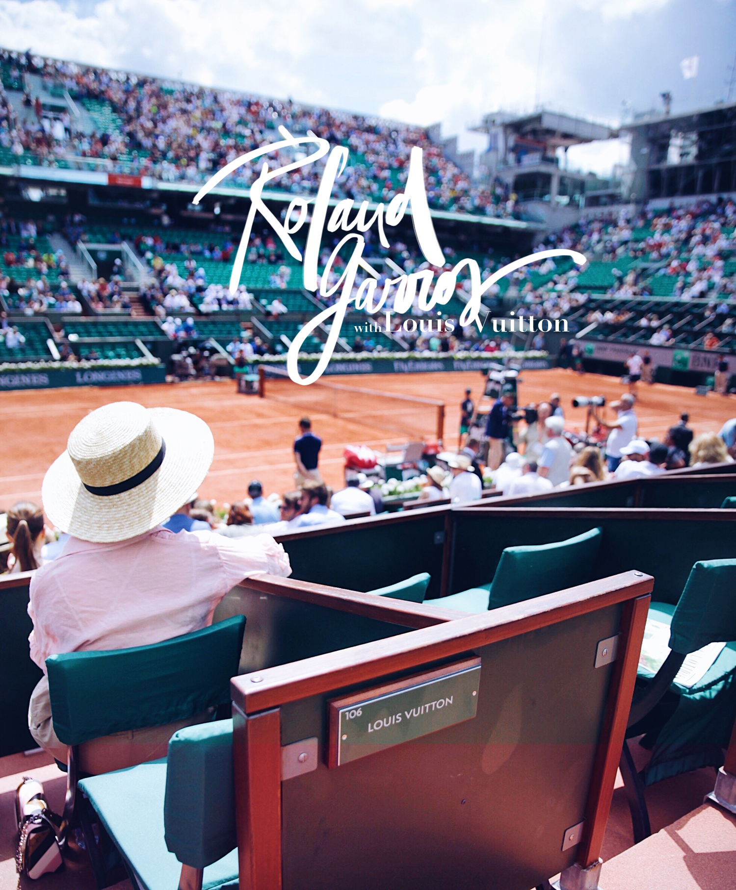 Louis Vuitton - Louis Vuitton trunks for Roland-Garros